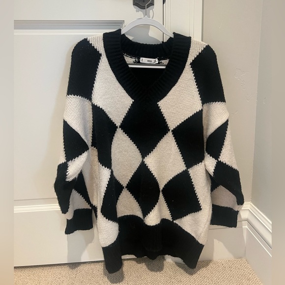 Mango Sweaters - Mango Argyle Sweater